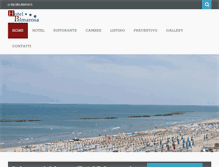 Tablet Screenshot of hotelpalmarosa.it